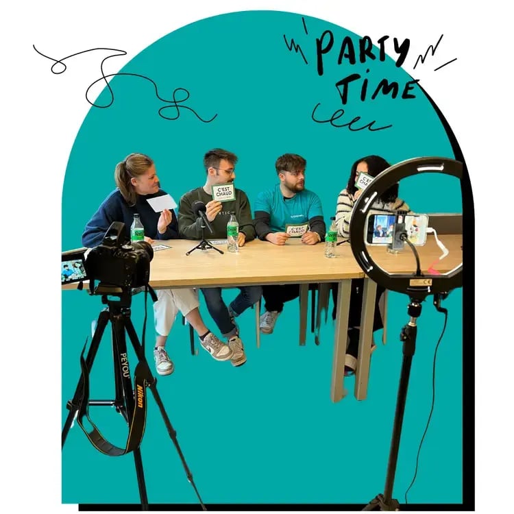 party time - page daccueil